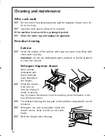 Предварительный просмотр 34 страницы AEG LAVAMAT 12820 Operating Instructions Manual