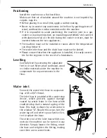 Предварительный просмотр 47 страницы AEG LAVAMAT 12820 Operating Instructions Manual