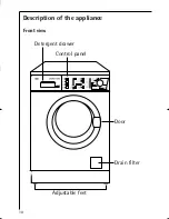 Предварительный просмотр 10 страницы AEG LAVAMAT 16810 TURBO ELECTRONIC Instruction Booklet