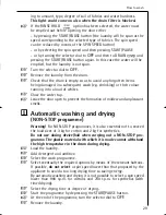 Предварительный просмотр 29 страницы AEG LAVAMAT 16810 TURBO ELECTRONIC Instruction Booklet