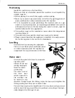 Предварительный просмотр 47 страницы AEG LAVAMAT 16810 TURBO ELECTRONIC Instruction Booklet