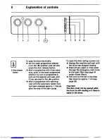 Preview for 8 page of AEG LAVAMAT 2005T Operating Instructions Manual