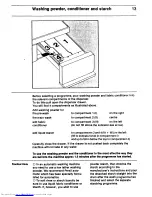 Preview for 13 page of AEG LAVAMAT 2005T Operating Instructions Manual