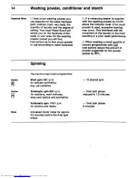 Preview for 14 page of AEG LAVAMAT 2005T Operating Instructions Manual