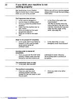 Preview for 22 page of AEG LAVAMAT 2005T Operating Instructions Manual