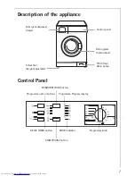 Предварительный просмотр 7 страницы AEG LAVAMAT 50212 Operating Instructions Manual