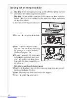 Предварительный просмотр 22 страницы AEG LAVAMAT 50212 Operating Instructions Manual