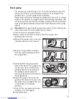 Предварительный просмотр 23 страницы AEG LAVAMAT 50212 Operating Instructions Manual