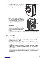 Предварительный просмотр 29 страницы AEG LAVAMAT 50212 Operating Instructions Manual