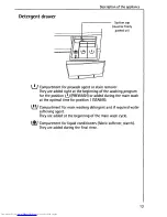 Предварительный просмотр 13 страницы AEG Lavamat 50400 Operating Instructions Manual