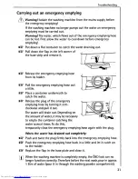 Предварительный просмотр 31 страницы AEG Lavamat 50400 Operating Instructions Manual