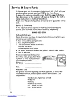 Предварительный просмотр 34 страницы AEG Lavamat 50400 Operating Instructions Manual