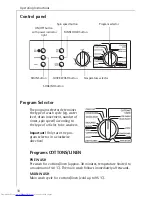 Предварительный просмотр 10 страницы AEG LAVAMAT 50430 User Information