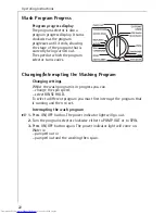 Предварительный просмотр 22 страницы AEG LAVAMAT 50435 User Information