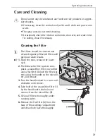 Предварительный просмотр 23 страницы AEG LAVAMAT 50500 User Instructions