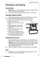 Предварительный просмотр 27 страницы AEG LAVAMAT 50520 Instruction Book