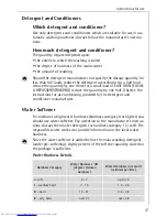 Предварительный просмотр 17 страницы AEG LAVAMAT 50550 ELECTRONIC User Information