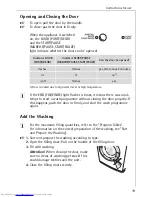 Предварительный просмотр 19 страницы AEG LAVAMAT 50550 ELECTRONIC User Information