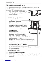 Предварительный просмотр 20 страницы AEG LAVAMAT 50550 ELECTRONIC User Information