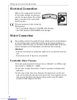 Предварительный просмотр 46 страницы AEG LAVAMAT 50550 ELECTRONIC User Information