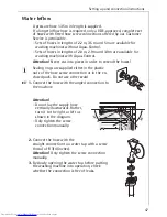 Предварительный просмотр 47 страницы AEG LAVAMAT 50550 ELECTRONIC User Information