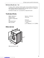 Предварительный просмотр 49 страницы AEG LAVAMAT 50550 ELECTRONIC User Information