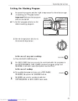 Предварительный просмотр 21 страницы AEG LAVAMAT 50620 Instruction Book