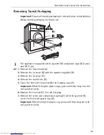 Предварительный просмотр 39 страницы AEG LAVAMAT 50620 Instruction Book