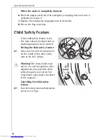 Предварительный просмотр 34 страницы AEG LAVAMAT 50630 User Information