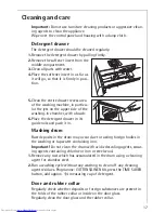 Preview for 17 page of AEG LAVAMAT 50810 User Information