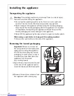 Preview for 26 page of AEG LAVAMAT 50810 User Information