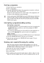 Предварительный просмотр 15 страницы AEG LAVAMAT 54810 User Information