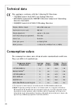 Предварительный просмотр 24 страницы AEG LAVAMAT 54810 User Information