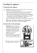 Предварительный просмотр 26 страницы AEG LAVAMAT 54810 User Information