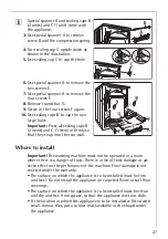 Предварительный просмотр 27 страницы AEG LAVAMAT 54810 User Information