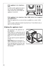 Предварительный просмотр 28 страницы AEG LAVAMAT 54810 User Information