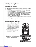 Предварительный просмотр 28 страницы AEG LAVAMAT 60610 User Information