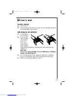 Preview for 21 page of AEG LAVAMAT 60699 Instruction Booklet