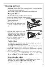 Предварительный просмотр 17 страницы AEG LAVAMAT 62600 User Information