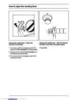 Предварительный просмотр 7 страницы AEG LAVAMAT 661 Operating Instructions Manual