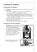 Preview for 25 page of AEG Lavamat 66600 User Information