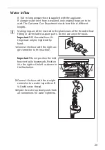 Preview for 29 page of AEG Lavamat 66600 User Information