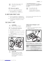 Предварительный просмотр 11 страницы AEG LAVAMAT 68480FL User Manual