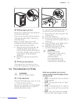 Предварительный просмотр 19 страницы AEG LAVAMAT 68480FL User Manual