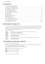 Preview for 2 page of AEG LAVAMAT 69470FL User Manual