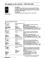 Предварительный просмотр 10 страницы AEG Lavamat 701 Microcomputer Operating Instructions Manual