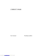 AEG LAVAMAT 70850A User Manual предпросмотр