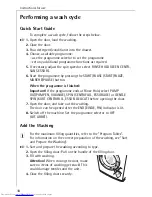 Предварительный просмотр 18 страницы AEG LAVAMAT 7200 ELECTRONIC User Information