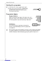 Предварительный просмотр 22 страницы AEG LAVAMAT 7200 ELECTRONIC User Information