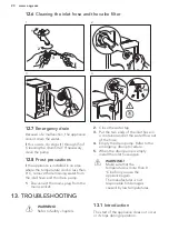 Preview for 20 page of AEG LAVAMAT 74270 TL1 User Manual